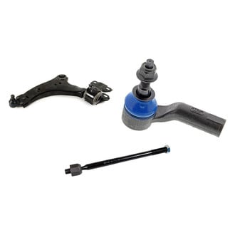Mevotech® - Supreme™ Front Driver Side Lower Control Arm with Ball Joint and Tie Rod End Kit