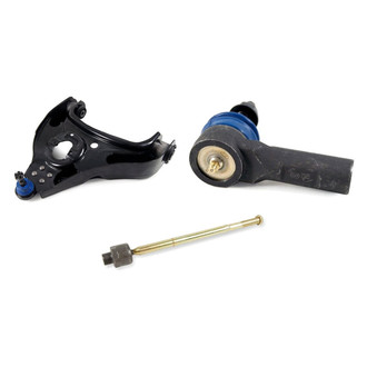 Mevotech® - Supreme™ Front Driver Side Lower Control Arm with Ball Joint and Tie Rod End Kit