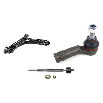 Mevotech® - Supreme™ Front Driver Side Lower Control Arm with Ball Joint and Tie Rod End Kit