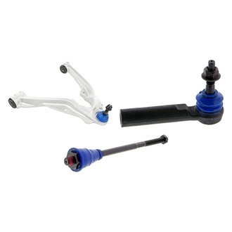 Mevotech® - Supreme™ Front Driver Side Lower Control Arm with Ball Joint and Tie Rod End Kit