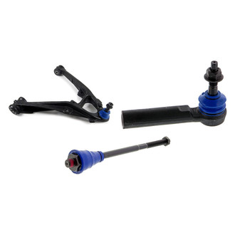 Mevotech® - Supreme™ Front Driver Side Lower Control Arm with Ball Joint and Tie Rod End Kit