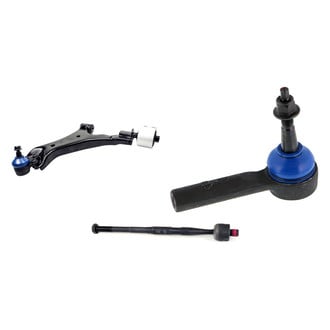 Mevotech® - Supreme™ Front Driver Side Lower Control Arm with Ball Joint and Tie Rod End Kit