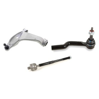 Mevotech® - Supreme™ Front Driver Side Lower Control Arm with Ball Joint and Tie Rod End Kit