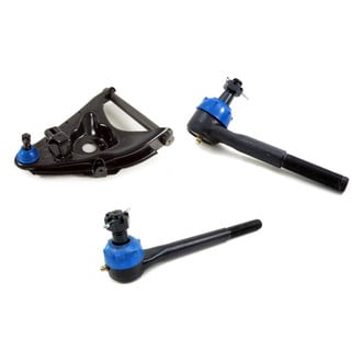 Mevotech® - Supreme™ Front Driver Side Lower Control Arm with Ball Joint and Tie Rod End Kit