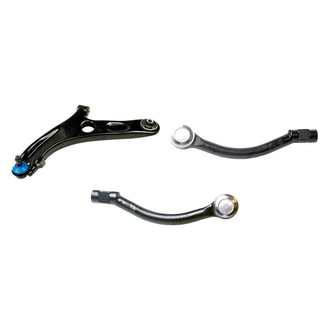 Mevotech® - Supreme™ Front Driver Side Lower Control Arm with Ball Joint and Tie Rod End Kit