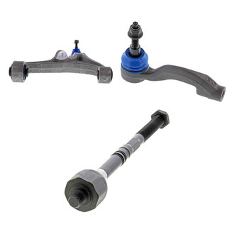 Mevotech® - Supreme™ Front Driver Side Lower Control Arm with Ball Joint and Tie Rod End Kit