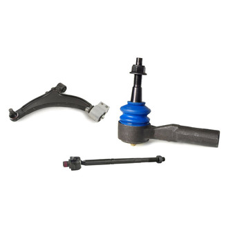 Mevotech® - Supreme™ Front Driver Side Lower Control Arm with Ball Joint and Tie Rod End Kit