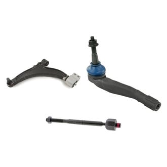 Mevotech® - Supreme™ Front Driver Side Lower Control Arm with Ball Joint and Tie Rod End Kit