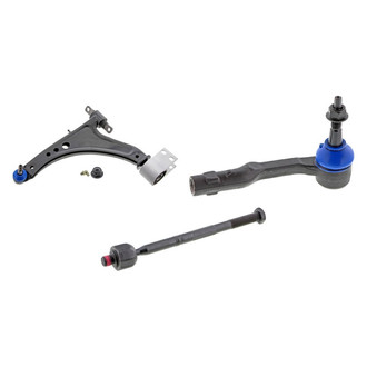 Mevotech® - Supreme™ Front Driver Side Lower Control Arm with Ball Joint and Tie Rod End Kit