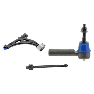 Mevotech® - Supreme™ Front Driver Side Lower Control Arm with Ball Joint and Tie Rod End Kit