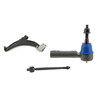 Mevotech® - Supreme™ Front Driver Side Lower Control Arm with Ball Joint and Tie Rod End Kit