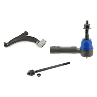 Mevotech® - Supreme™ Front Driver Side Lower Control Arm with Ball Joint and Tie Rod End Kit
