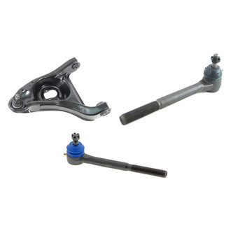 Mevotech® - Supreme™ Front Driver Side Lower Control Arm with Ball Joint and Tie Rod End Kit