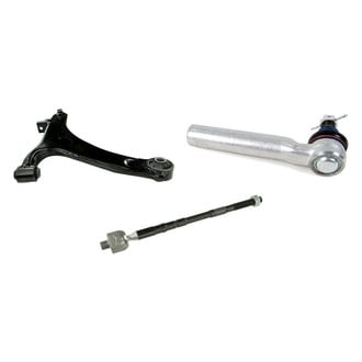 Mevotech® - Supreme™ Front Driver Side Lower Control Arm with Ball Joint and Tie Rod End Kit