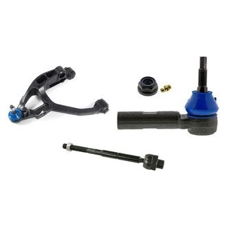 Mevotech® - Supreme™ Front Driver Side Lower Control Arm with Ball Joint and Tie Rod End Kit