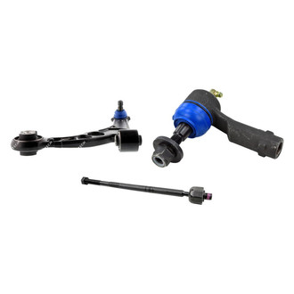Mevotech® - Supreme™ Front Driver Side Lower Control Arm with Ball Joint and Tie Rod End Kit