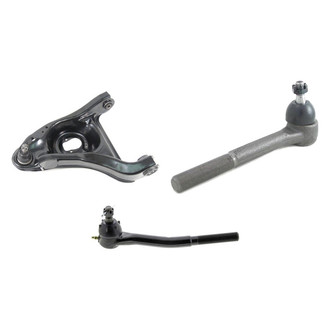 Mevotech® - Supreme™ Front Driver Side Lower Control Arm with Ball Joint and Tie Rod End Kit