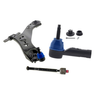 Mevotech® - Supreme™ Front Driver Side Lower Control Arm with Ball Joint and Tie Rod End Kit