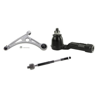 Mevotech® - Supreme™ Front Driver Side Lower Control Arm with Ball Joint and Tie Rod End Kit