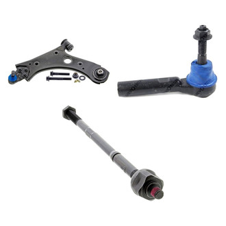 Mevotech® - Supreme™ Front Driver Side Lower Control Arm with Ball Joint and Tie Rod End Kit