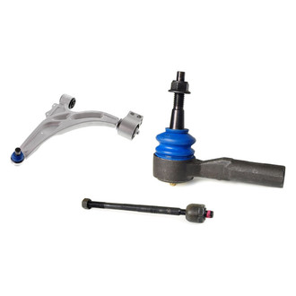 Mevotech® - Supreme™ Front Driver Side Lower Control Arm with Ball Joint and Tie Rod End Kit