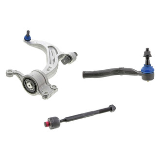 Mevotech® - Supreme™ Front Driver Side Lower Control Arm with Ball Joint and Tie Rod End Kit