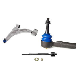 Mevotech® - Supreme™ Front Driver Side Lower Control Arm with Ball Joint and Tie Rod End Kit