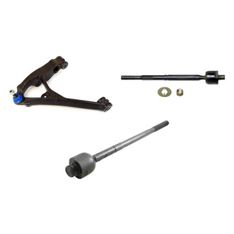 Mevotech® - Supreme™ Front Driver Side Lower Control Arm with Ball Joint and Tie Rod End Kit