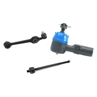 Mevotech® - Supreme™ Front Driver Side Lower Control Arm with Ball Joint and Tie Rod End Kit