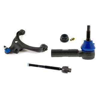 Mevotech® - Supreme™ Front Driver Side Lower Control Arm with Ball Joint and Tie Rod End Kit