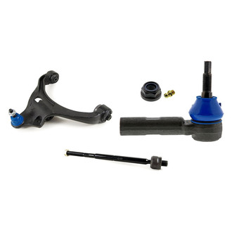 Mevotech® - Supreme™ Front Driver Side Lower Control Arm with Ball Joint and Tie Rod End Kit