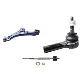 Mevotech® - Supreme™ Front Driver Side Lower Control Arm with Ball Joint and Tie Rod End Kit