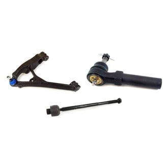 Mevotech® - Supreme™ Front Driver Side Lower Control Arm with Ball Joint and Tie Rod End Kit