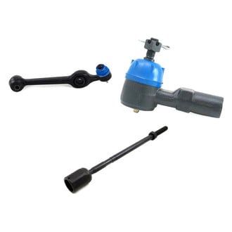 Mevotech® - Supreme™ Front Driver Side Lower Control Arm with Ball Joint and Tie Rod End Kit