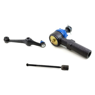 Mevotech® - Supreme™ Front Driver Side Lower Control Arm with Ball Joint and Tie Rod End Kit