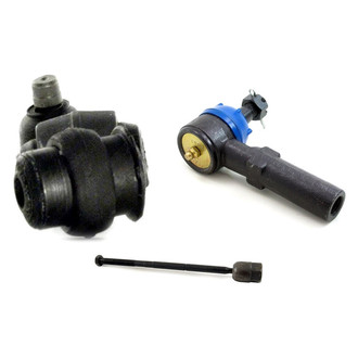 Mevotech® - Supreme™ Front Driver Side Lower Control Arm with Ball Joint and Tie Rod End Kit