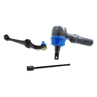Mevotech® - Supreme™ Front Driver Side Lower Control Arm with Ball Joint and Tie Rod End Kit