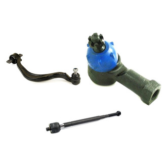 Mevotech® - Supreme™ Front Driver Side Lower Control Arm with Ball Joint and Tie Rod End Kit