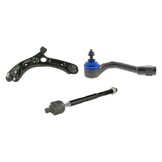 Mevotech® - Supreme™ Front Driver Side Lower Control Arm with Ball Joint and Tie Rod End Kit