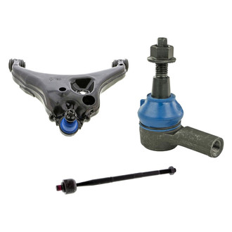 Mevotech® - Supreme™ Front Driver Side Lower Control Arm with Ball Joint and Tie Rod End Kit