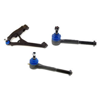 Mevotech® - Supreme™ Front Driver Side Lower Control Arm with Ball Joint and Tie Rod End Kit