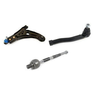 Mevotech® - Supreme™ Front Driver Side Lower Control Arm with Ball Joint and Tie Rod End Kit