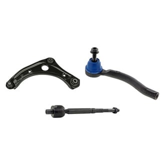 Mevotech® - Supreme™ Front Driver Side Lower Control Arm with Ball Joint and Tie Rod End Kit