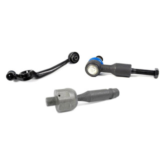 Mevotech® - Supreme™ Front Driver Side Lower Control Arm with Ball Joint and Tie Rod End Kit