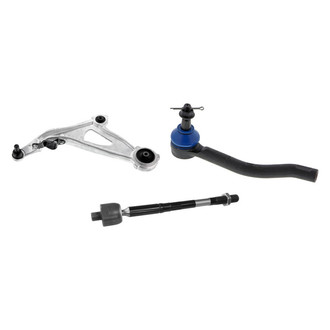 Mevotech® - Supreme™ Front Driver Side Lower Control Arm with Ball Joint and Tie Rod End Kit
