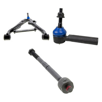 Mevotech® - Supreme™ Front Driver Side Lower Control Arm with Ball Joint and Tie Rod End Kit