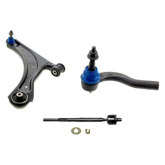 Mevotech® - Supreme™ Front Driver Side Lower Control Arm with Ball Joint and Tie Rod End Kit