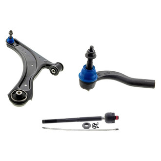 Mevotech® - Supreme™ Front Driver Side Lower Control Arm with Ball Joint and Tie Rod End Kit