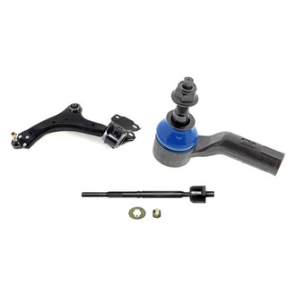 Mevotech® - Supreme™ Front Driver Side Lower Control Arm with Ball Joint and Tie Rod End Kit