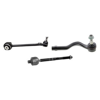 Mevotech® - Supreme™ Front Driver Side Lower Control Arm with Ball Joint and Tie Rod End Kit